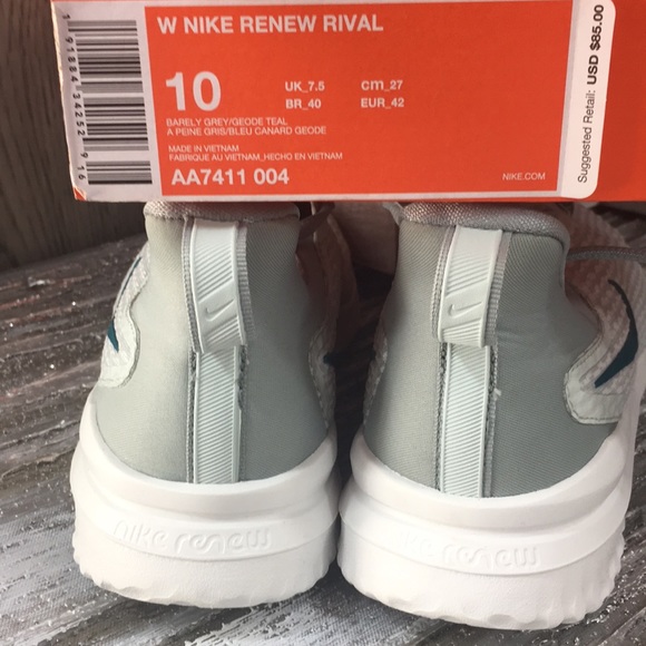 • W NIKE RENEW RIVAL barely grey/geode teal - Picture 8 of 8